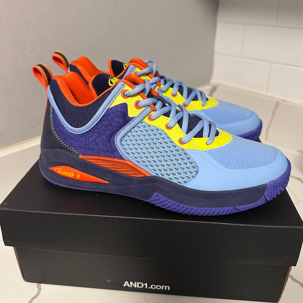 AND1 Men’s Delta TPR Placid Blue Sneakers
